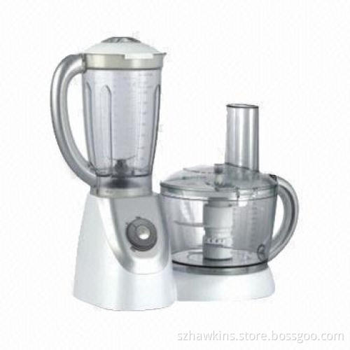 1,000W Multifunction Food Processor with 50Hz Frequency and Safety Locking System